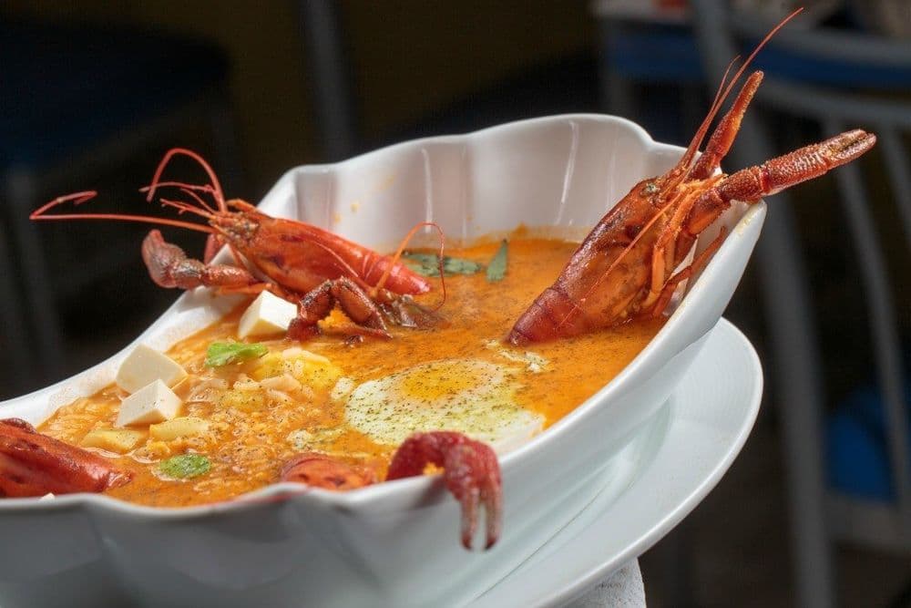 chupe de camarones