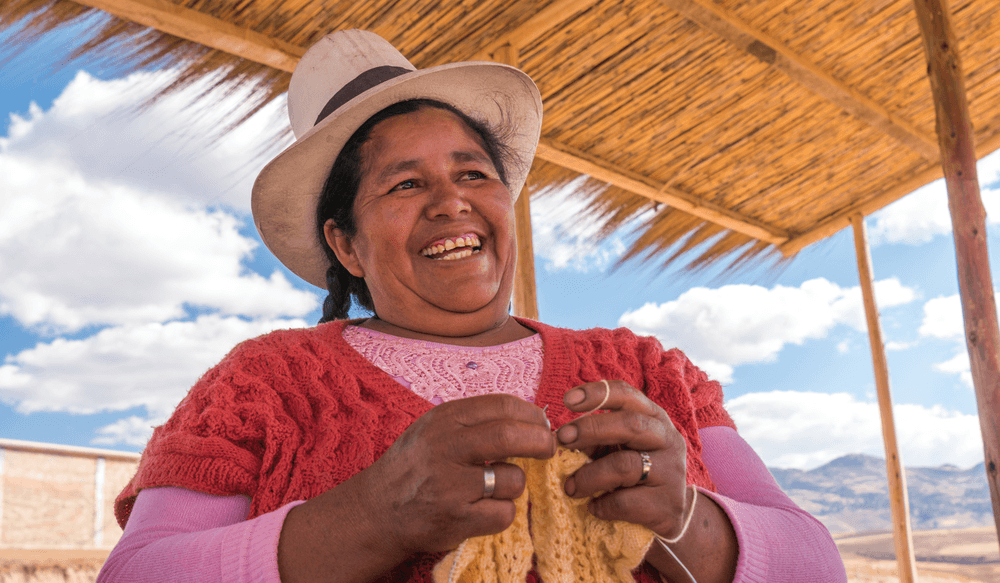 Traditionelles Textilzentrum Chinchero