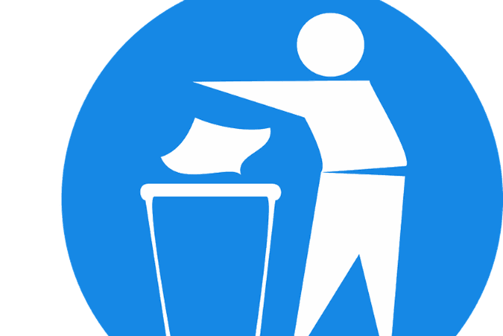 Keinen Müll wählen oder keinen Müll jenseits der Eimer wegschmeißen? In jedem Fall eine gute Wahl.