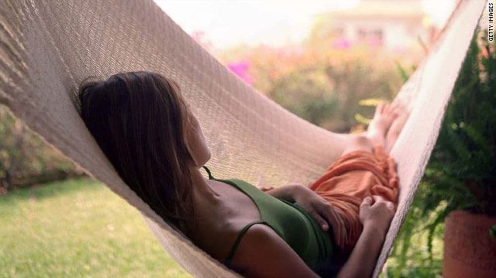 Hängematte Diagnola schlafen - Viventura