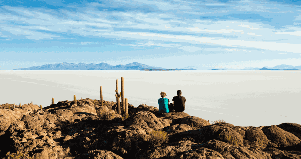 Auch in Uyuni soll Recycling in Bolivien natürlich vorangetrieben werden.
