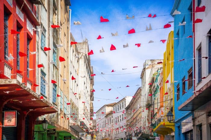 Salvador da bahia streets