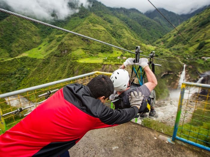 banos baños ecuador vivideo Ecuador