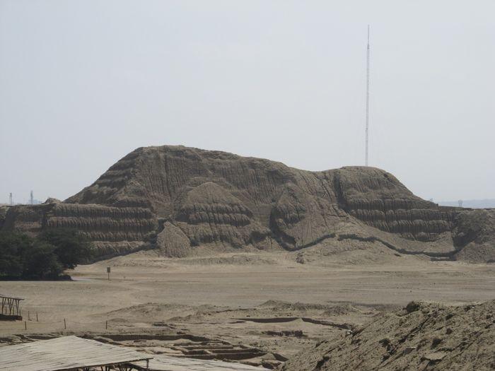 Sonnenpyramide in Trujillo.