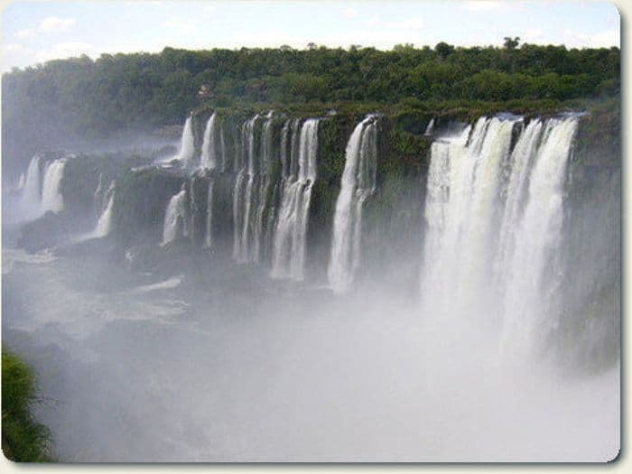 Die Wasserfaelle von Iguazu