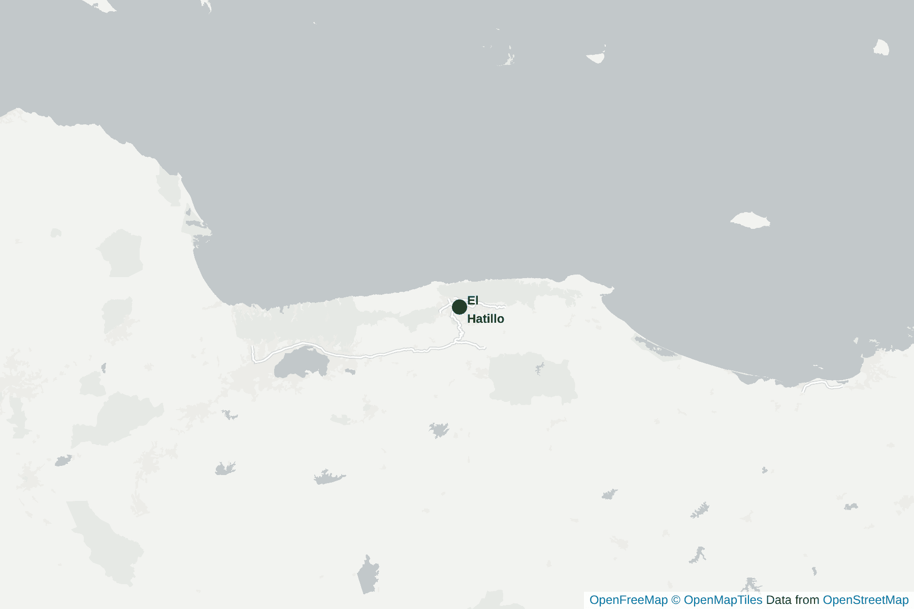 Karte von El Hatillo